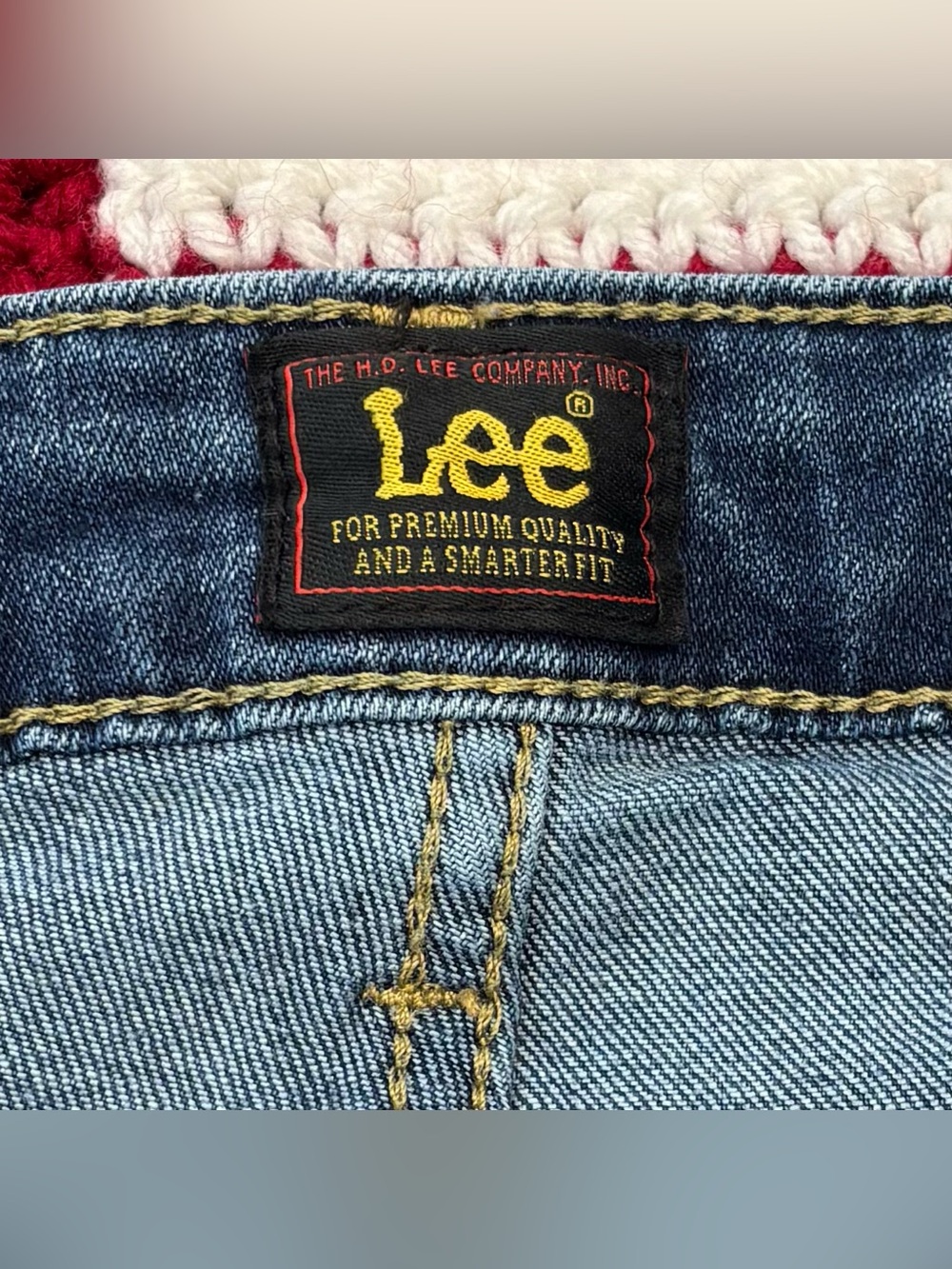 Lee Women's Mid-Rise Bootcut Jeans, Sz 14 Short, H.D. Lee Company 101CMVEW9 - Picture 10 of 16